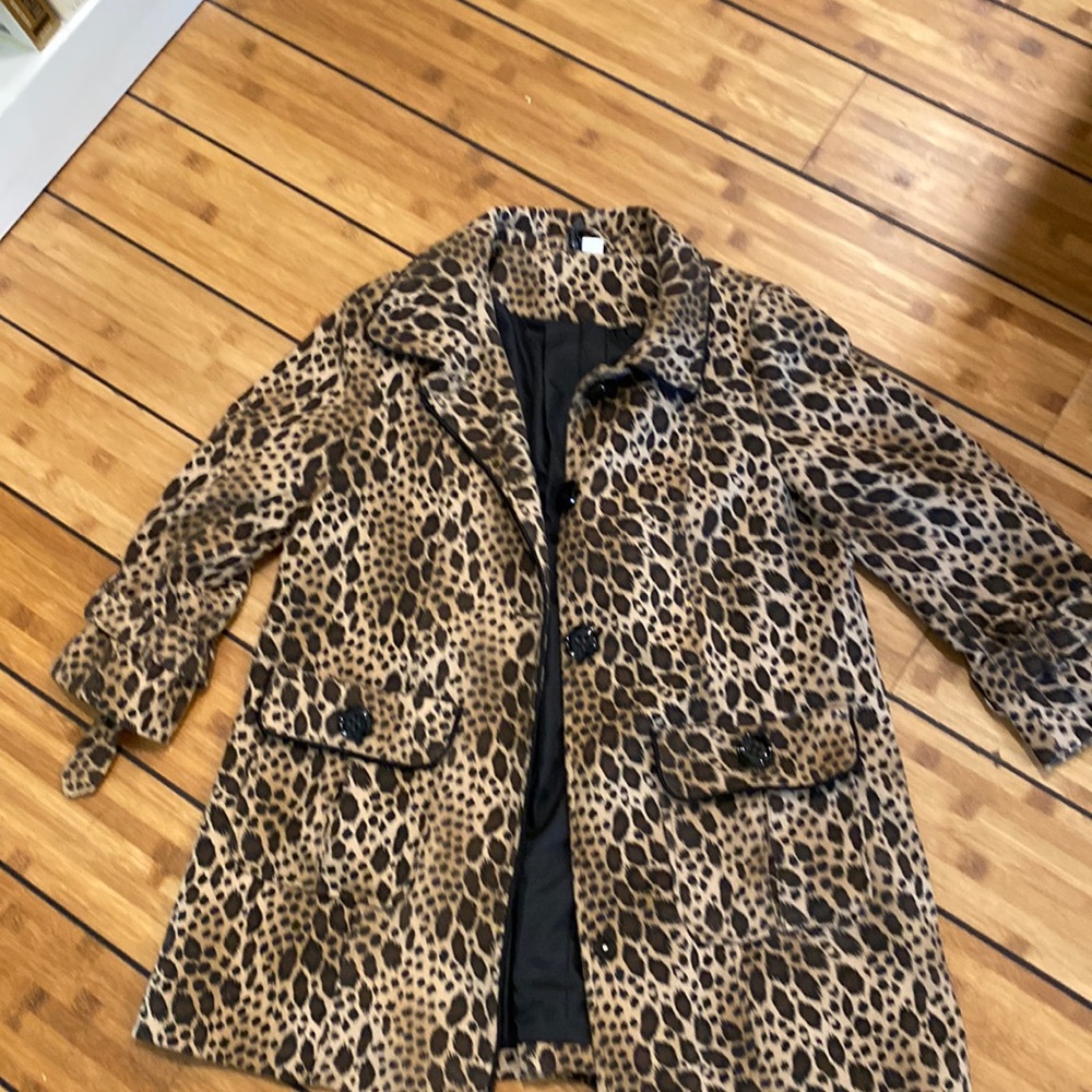 Leopard Print Animal Print Jacket H&M